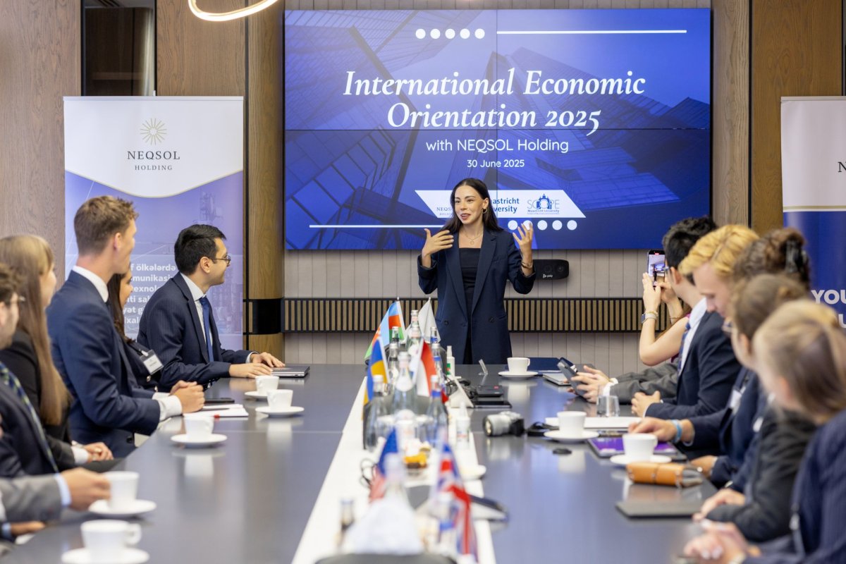 NEQSOL Holding Welcomes Maastricht University Students for International Economic Orientation 2025