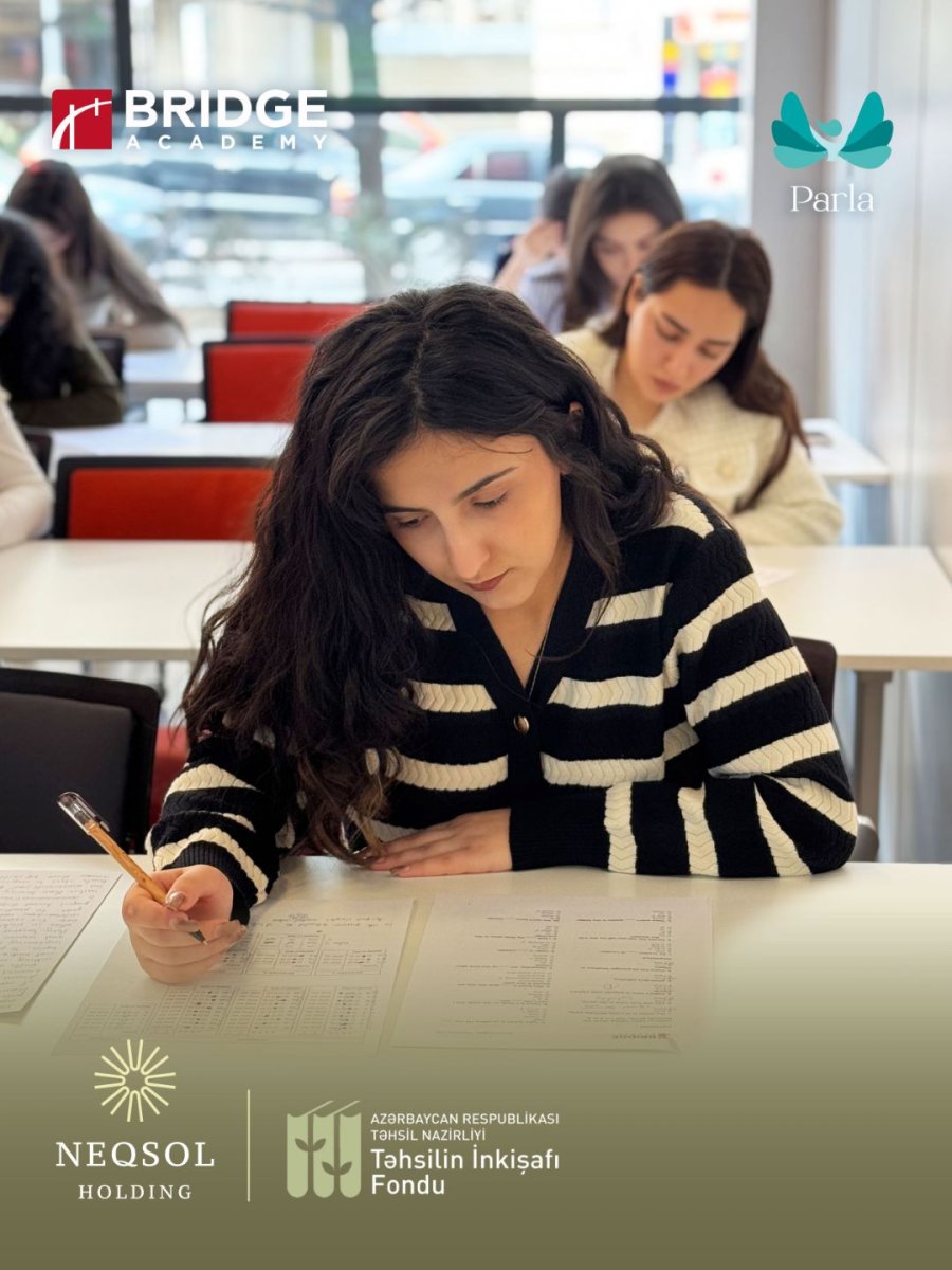PARLA istirakcilari akademik ve pesekar inkisaf ucun dil bacariqlarini guclendirmek meqsedile ingilis dili uzre seviyye mueyyenlesdirme imtahanlarina baslayirlar