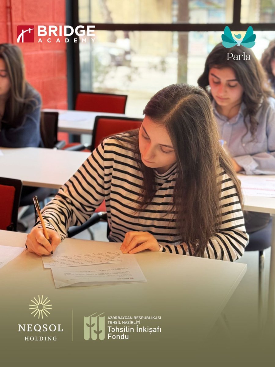 PARLA istirakcilari akademik ve pesekar inkisaf ucun dil bacariqlarini guclendirmek meqsedile ingilis dili uzre seviyye mueyyenlesdirme imtahanlarina baslayirlar