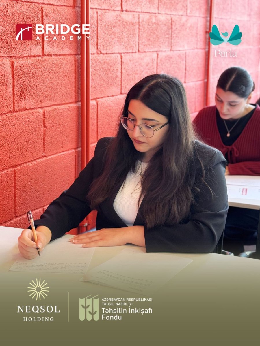 PARLA istirakcilari akademik ve pesekar inkisaf ucun dil bacariqlarini guclendirmek meqsedile ingilis dili uzre seviyye mueyyenlesdirme imtahanlarina baslayirlar
